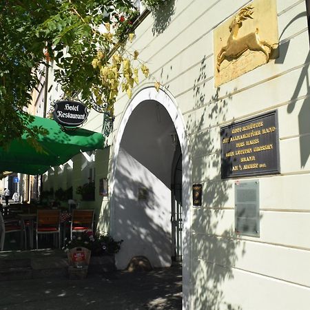 Akzent Hotel Goldner Hirsch Kamenz Eksteriør billede