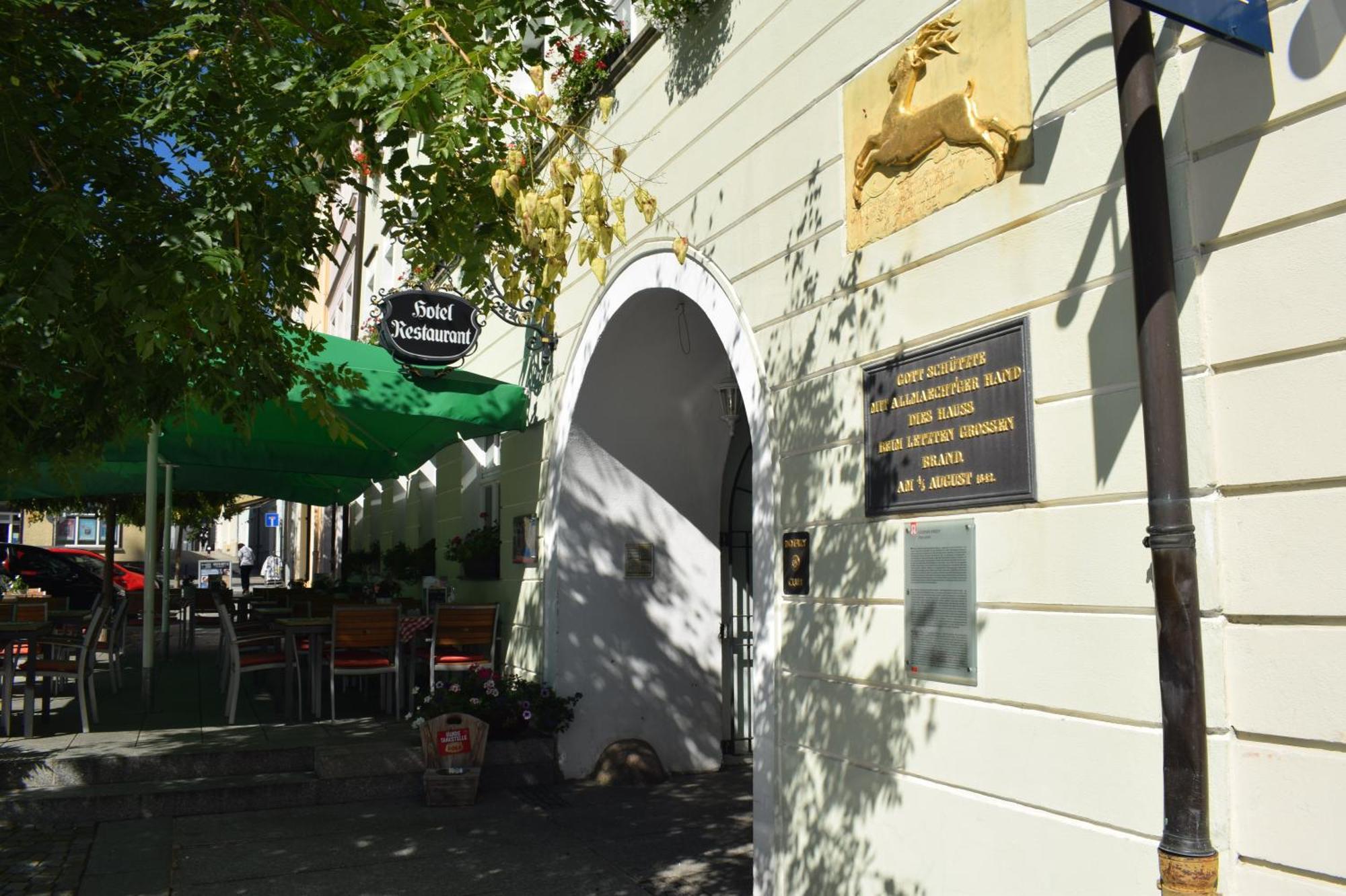 Akzent Hotel Goldner Hirsch Kamenz Eksteriør billede